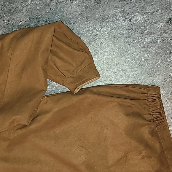 Robert Comstock Expedition. Faux-Suede bomber jacket. Like-new. Men's XL - Picture 13 of 15